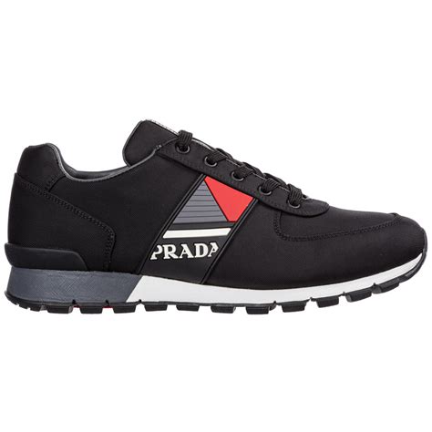 mens black suede prada sneakers|prada sneakers no closet.